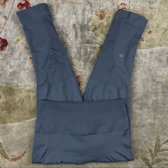Womens Lululemon Zone In Cropped Leggings - Picture 2 of 4